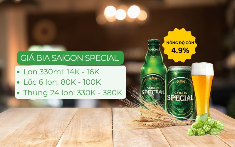 Thùng Bia Sài Gòn Special - Lựa chọn hoàn hảo cho mọi cuộc vui