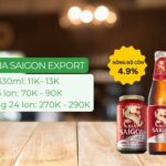 Bia Sài Gòn Export đậm đà hương vị truyền thống
