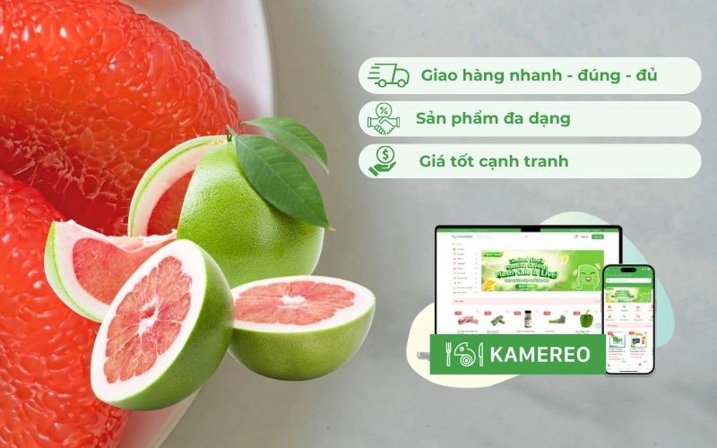 Kamereo là nhà cung cấp thực phẩm uy tín, giá tốt