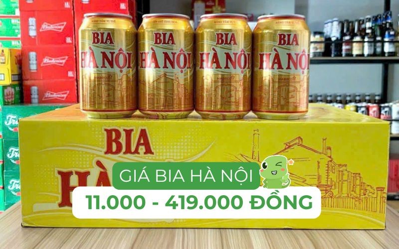 Bia Hà Nội Nhãn Vàng: Hương vị đặc trưng của thủ đô