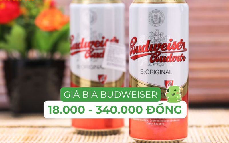 Bia Budweiser: Hương vị bia Mỹ đậm đà, khó quên