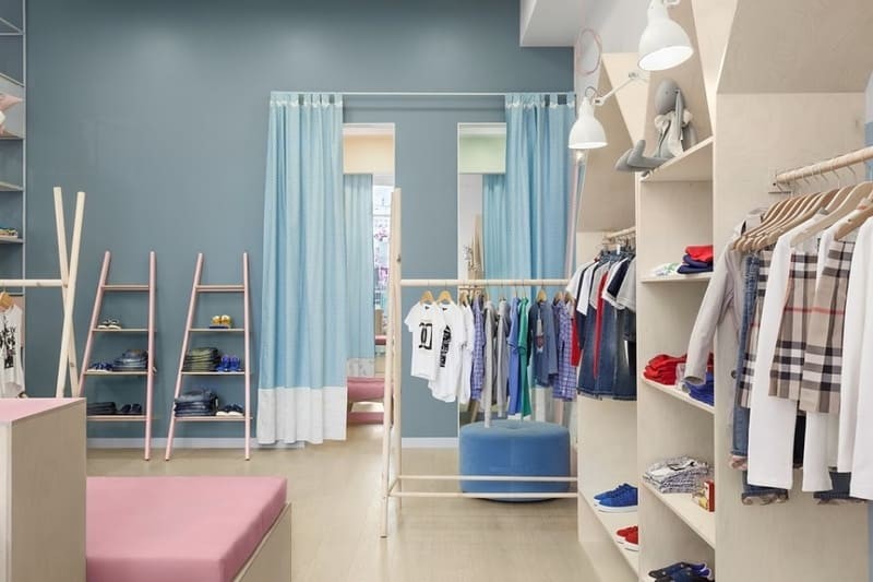 Thiết kế shop quần áo trẻ em, gợi ý tuyệt vời cho bạn
