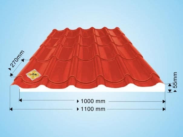 Tôn giả ngói có nhiều ưu điểm vượt trội so với các vật liệu lợp mái truyền thống