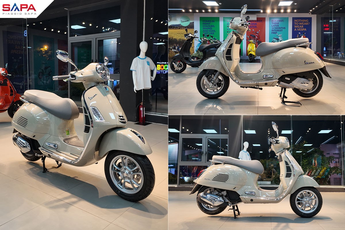 Giá Vespa GTS150 Classic Begie