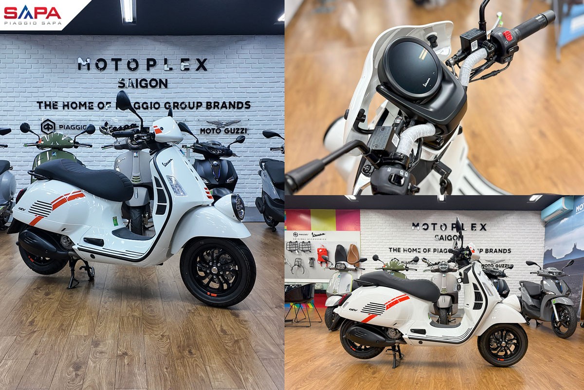 Giá Vespa GTV300 White 2025