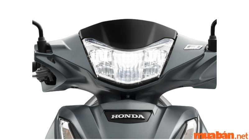 Đầu xe Future 2022 với đèn LED hiện đại và thiết kế sắc sảo