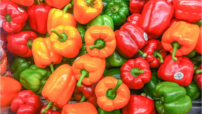 Ớt chuông giàu vitamin và khoáng chất