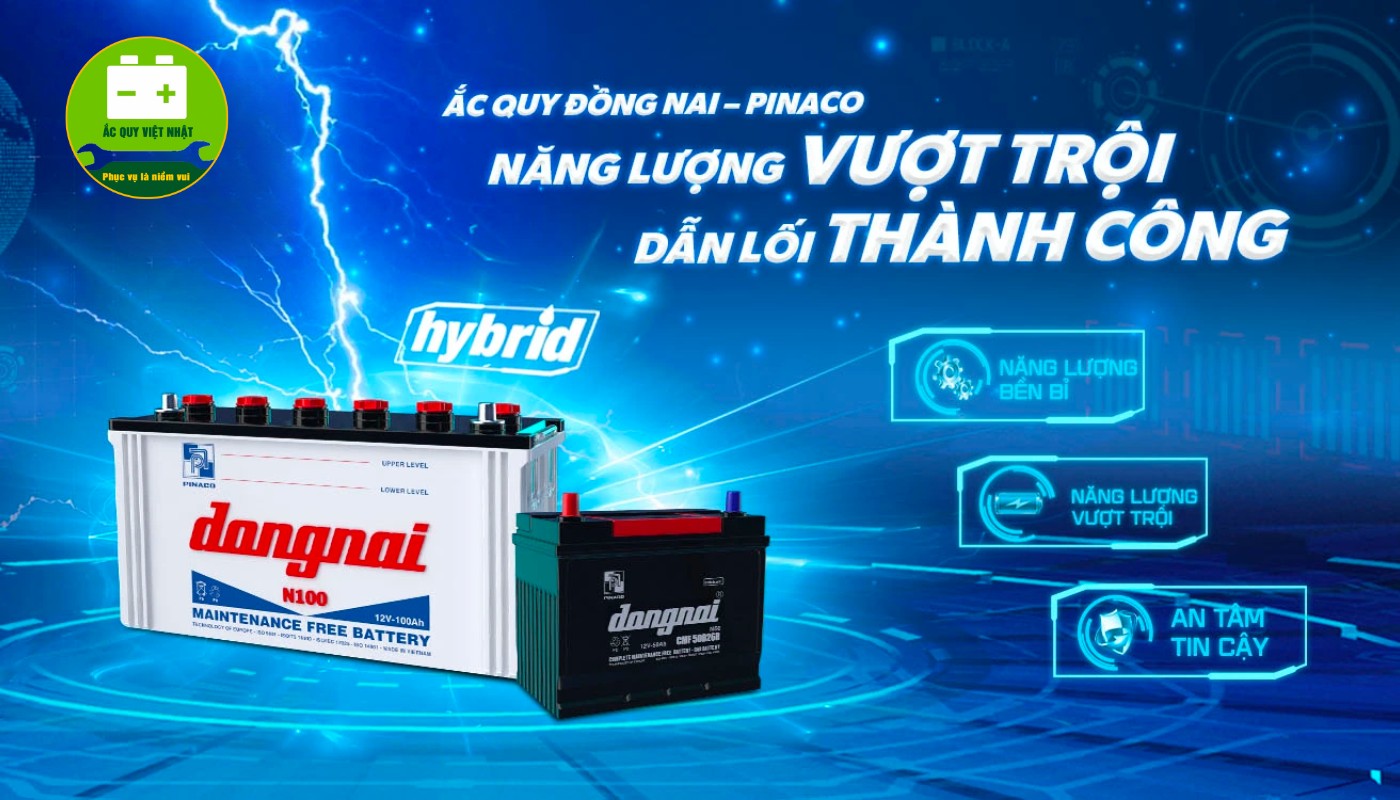 Giới thiệu ắc quy Đồng Nai của Pinaco