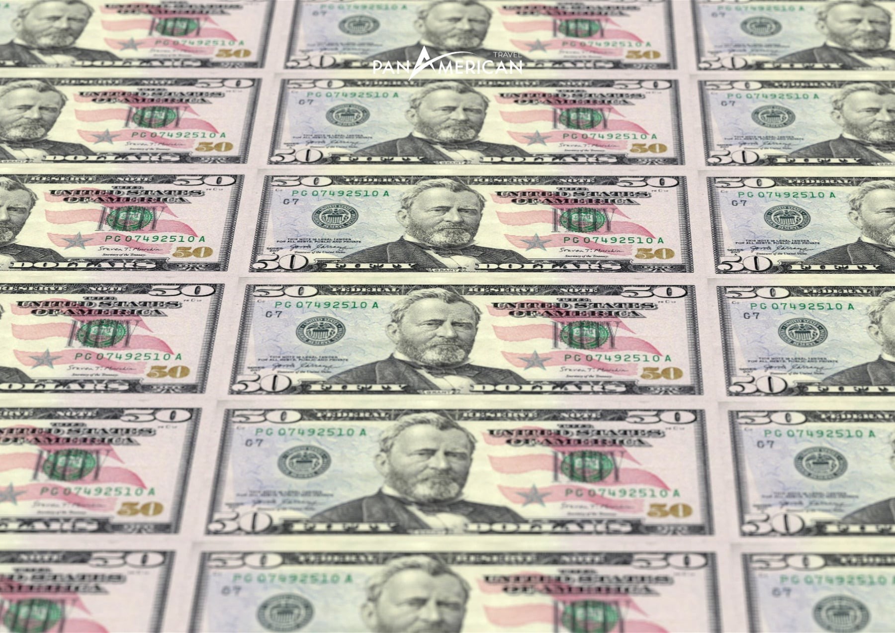 Hình ảnh đồng 50 đô la Mỹ với chân dung Ulysses S. Grant và Tòa nhà Quốc hội