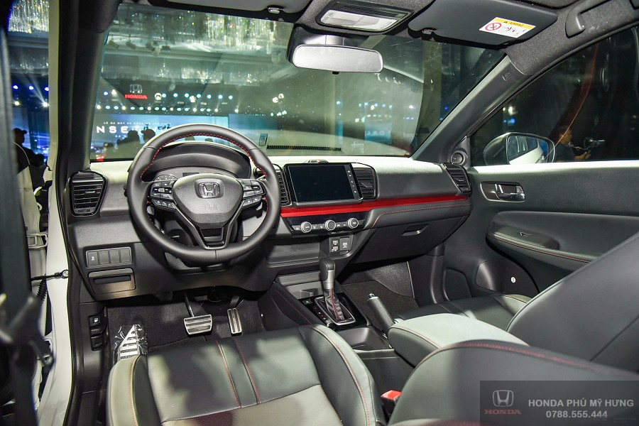 Nội thất rộng rãi của Honda City 2025