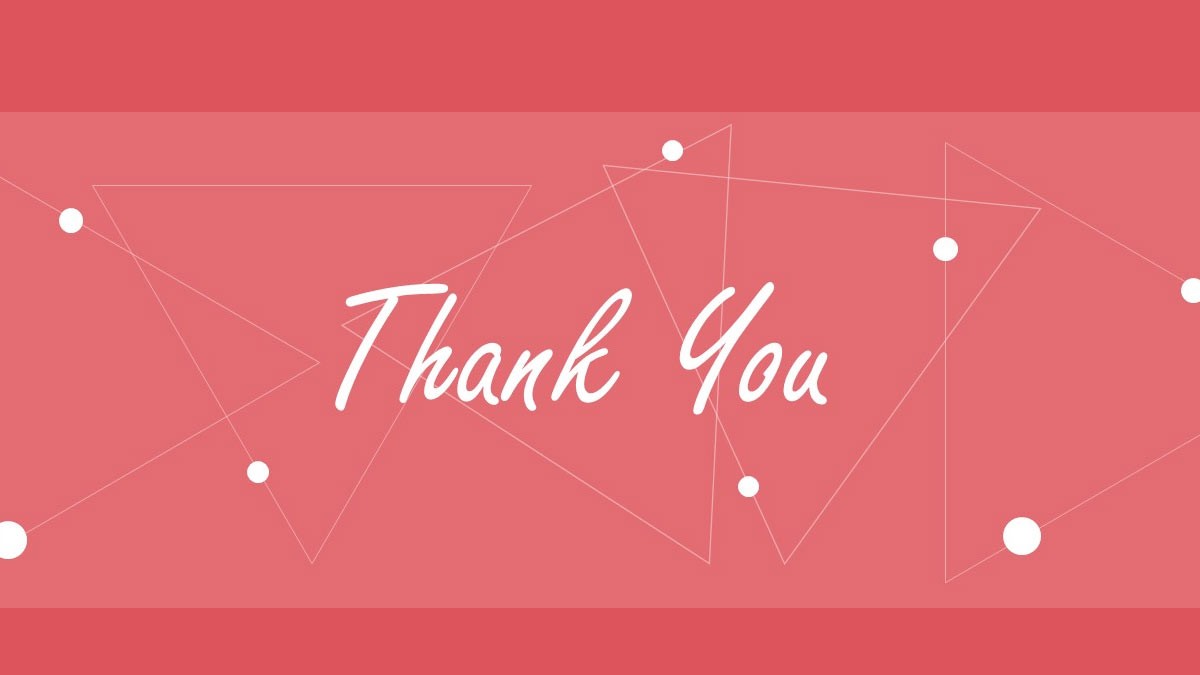 Hình nền slide thank you for watching chủ đề xe tải
