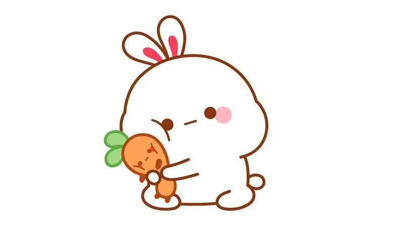 Hình vẽ cute phô mai que dễ vẽ về mặt cười