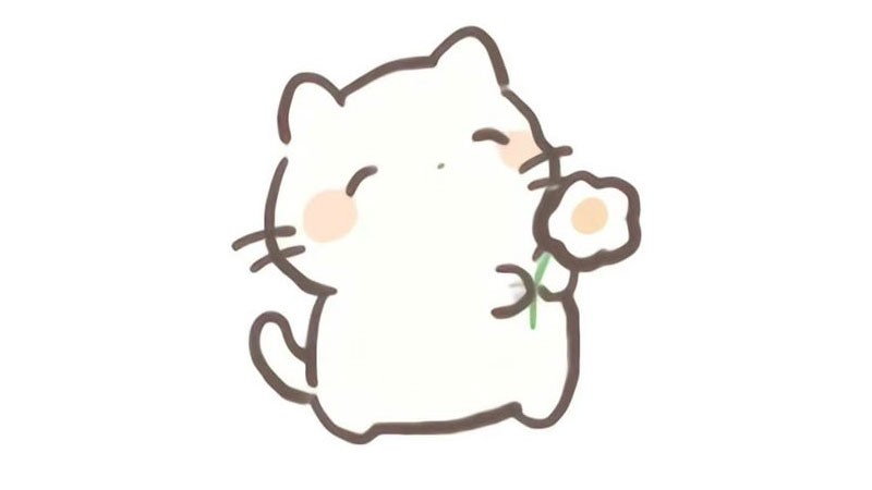 Hình vẽ cute phô mai que theo trend về trà sữa