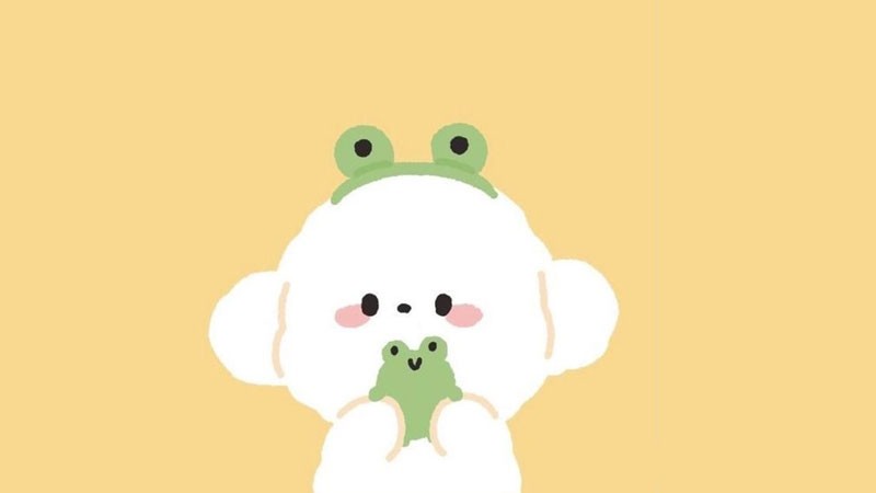 Hình vẽ cute phô mai que theo trend về nhân vật hoạt hình mới nổi