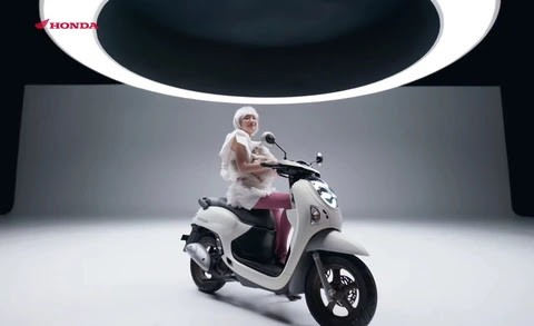 Hình ảnh xe Honda Scoopy 2025 với thiết kế trẻ trung và năng động