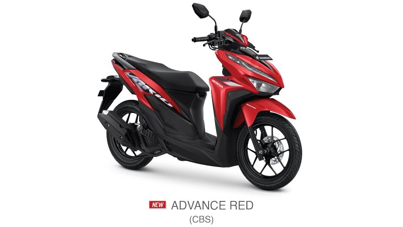 Honda Vario 125 màu Đỏ