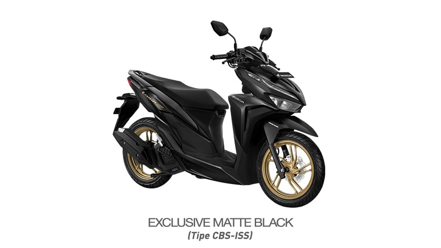Honda Vario 150 màu Đen nhám