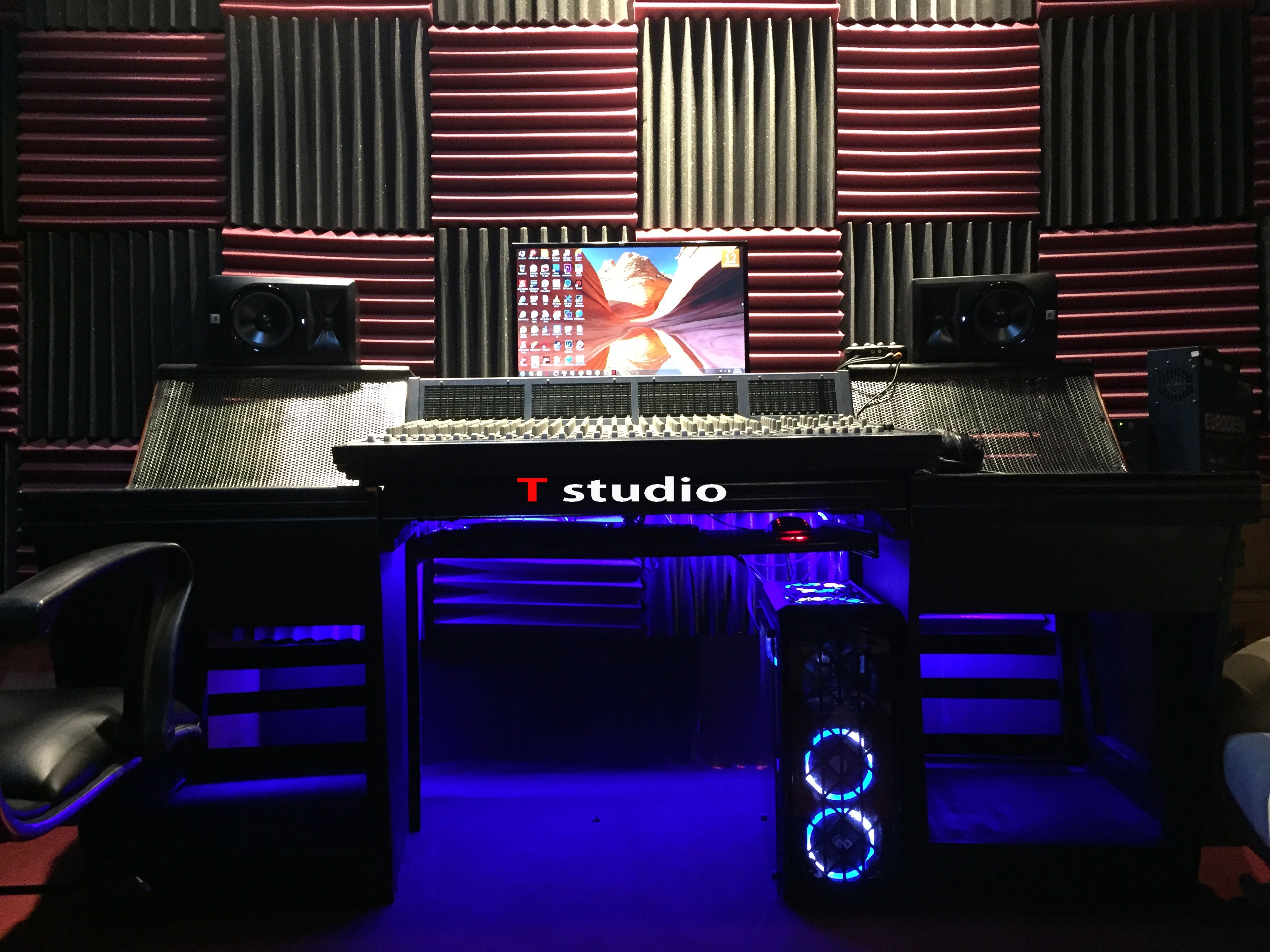 Hình ảnh phòng thu âm T Studio