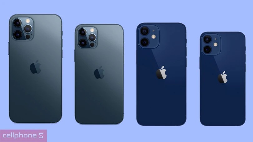 Các phiên bản iPhone 12 Series