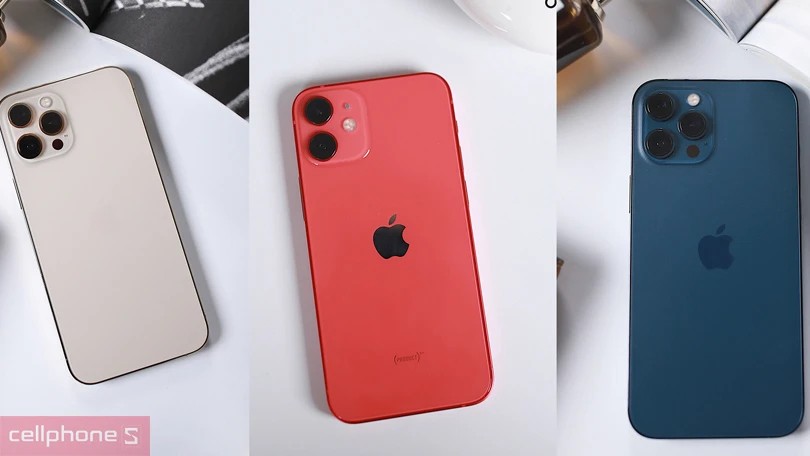 Các màu sắc của iPhone 12 Series
