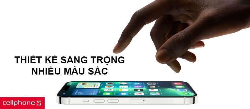 Thiết kế cạnh phẳng sang trọng của iPhone 13 Pro Max