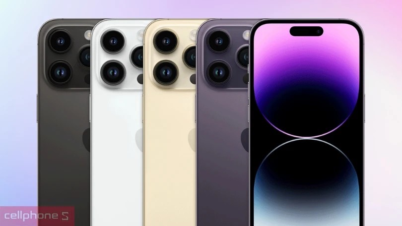 Màu sắc của iPhone 14 Pro và iPhone 14 Pro Max