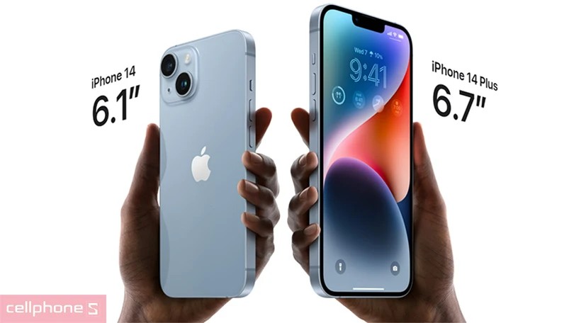 Kích thước iPhone 14 Series