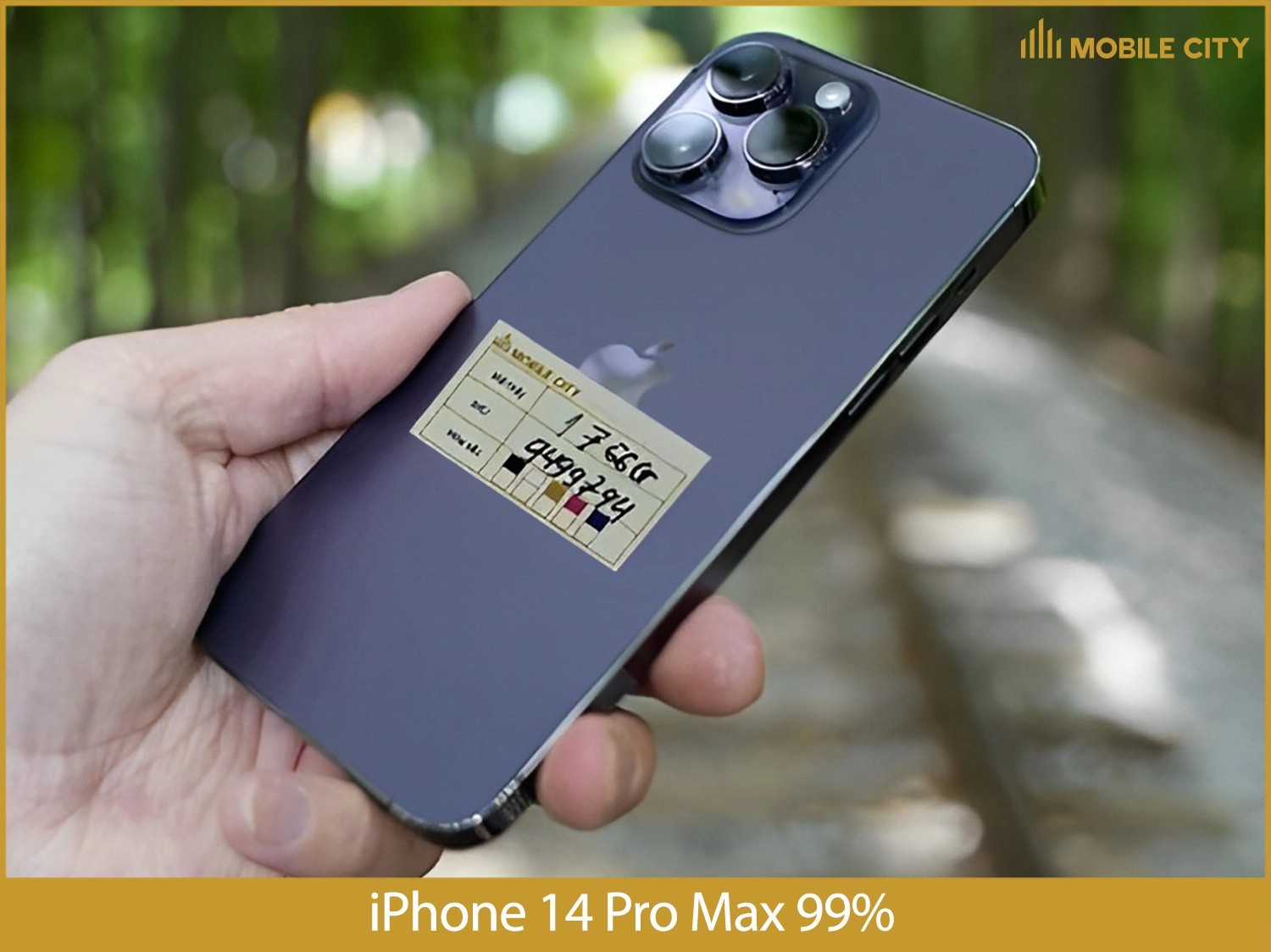 iPhone 14 Pro Max cÅ© 99% mÃ u TÃ­m