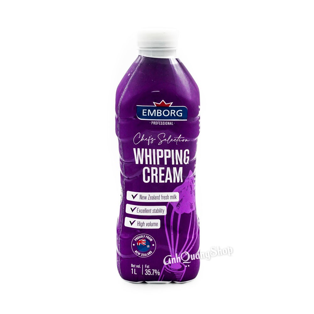 Kem tÆ°Æ¡i Whipping Cream Emborg 1L