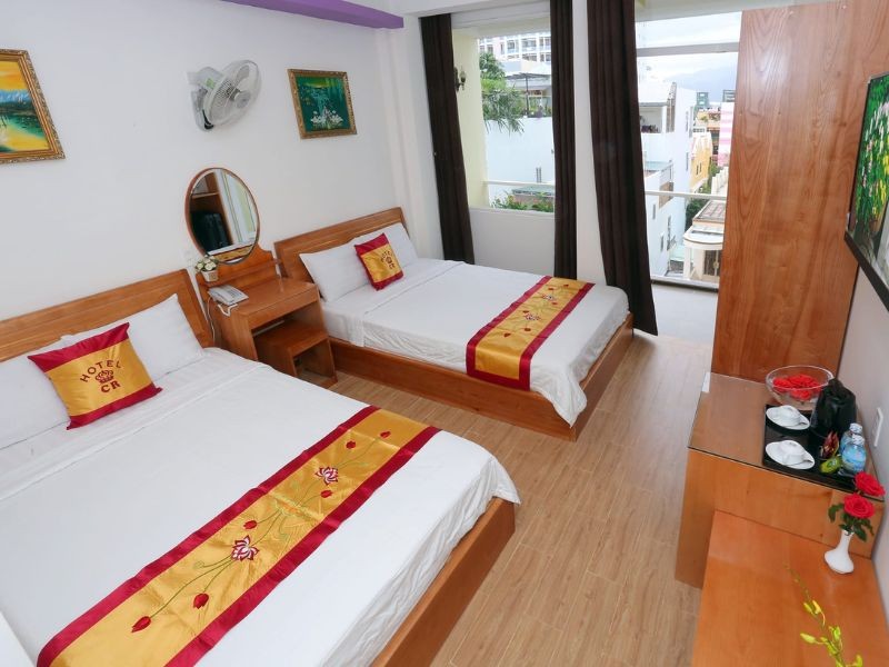 Khi nhận phòng CR Hotel, nhân viên đã chuẩn bị đầy đủ vật dụng để bạn cảm thấy thoải mái nhất.