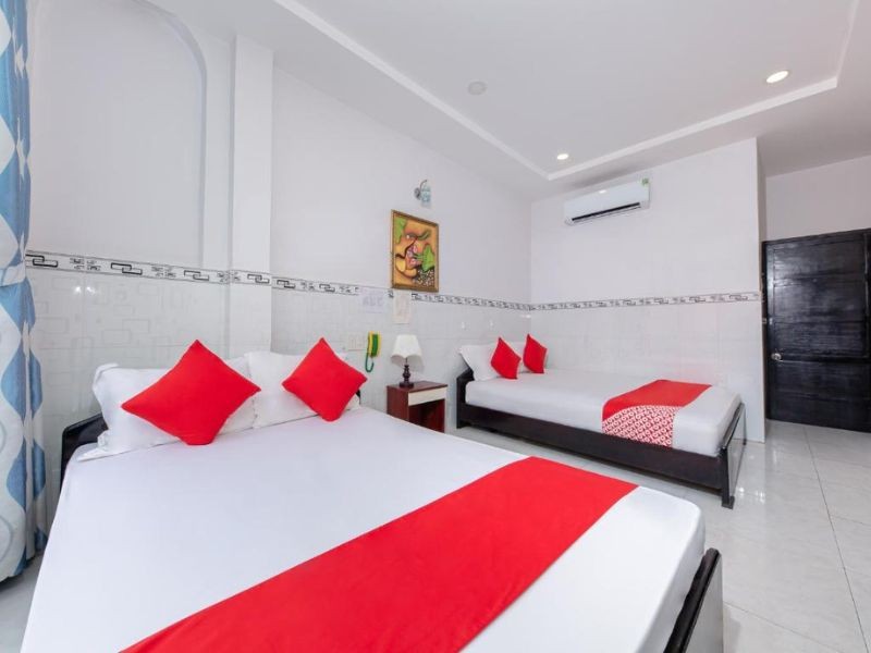 Giá phòng OYO khá rẻ nhưng vẫn đảm bảo chất lượng để mang đến trải nghiệm trọn vẹn cho du khách. Ảnh: Booking.com
