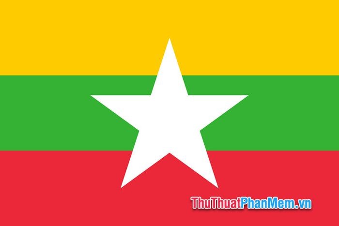 Lá cờ Myanmar