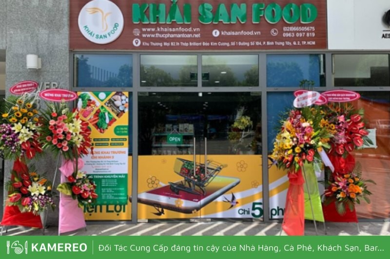 Khải San Food kinh doanh đa dạng mặt hàng tiêu dùng