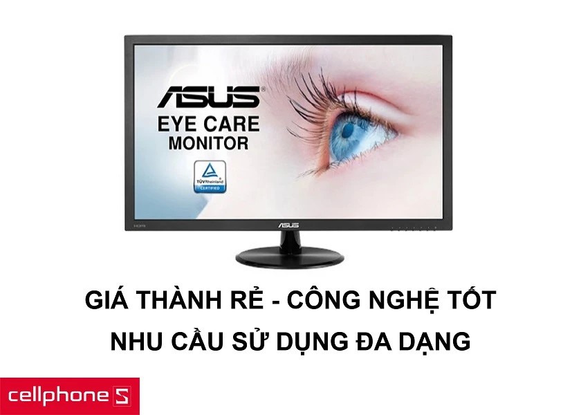 Màn hình máy tính hỗ trợ hiển thị hình ảnh và văn bản dễ dàng