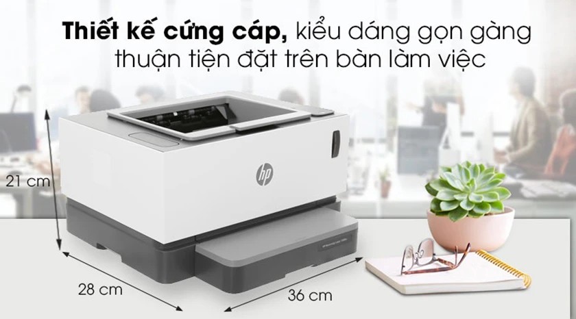 Máy in HP có thiết kế đẹp và nhiều tính năng hiện đại