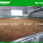 Sấy lúa giúp bảo quản và nâng cao chất lượng hạt gạo, ảnh: hệ thống sấy lúa công nghiệp