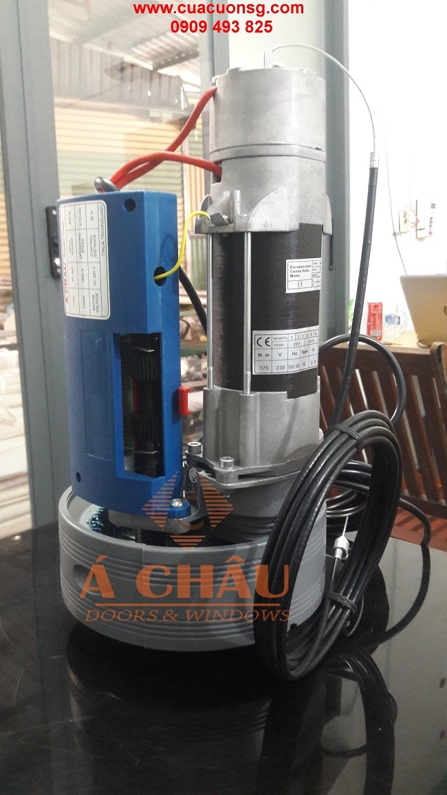 Mô tơ cửa cuốn A Chau Speed Matic tốc độ nhanh, êm, giá rẻ