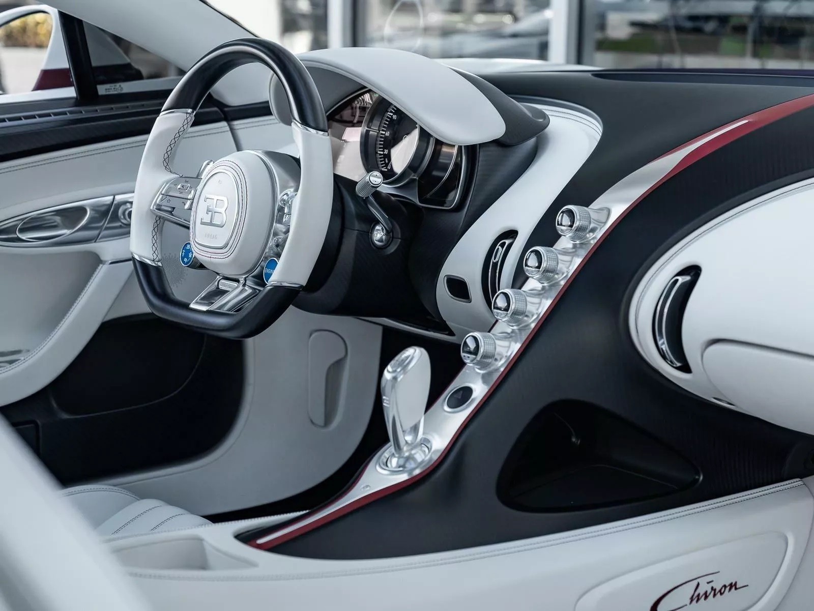 Nội thất sang trọng của Bugatti Chiron