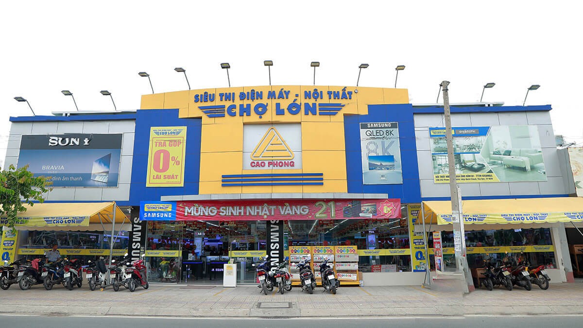 Mua máy giặt Panasonic tại hệ thống Siêu Thị Điện Máy - Nội Thất Chợ Lớn
