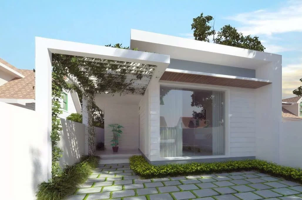 Mẫu nhà cấp 4 gồm 3 phòng ngủ