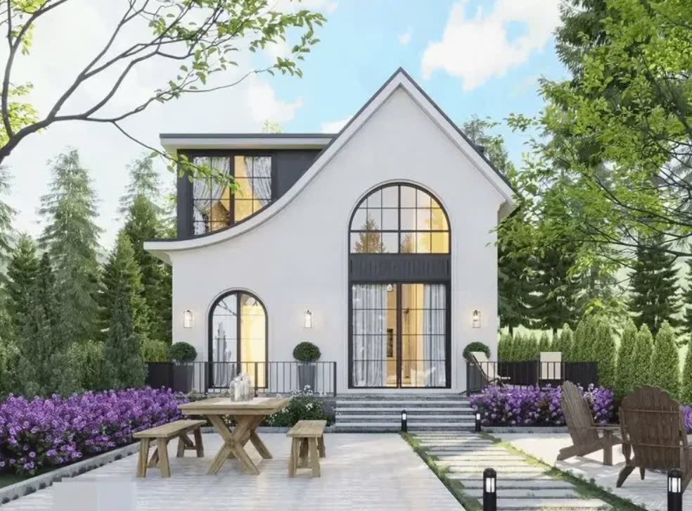 Mẫu nhà cấp 4 phong cách Bắc Âu