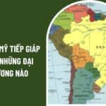 Vị trí địa lý châu Mỹ tiếp giáp ba đại dương lớn