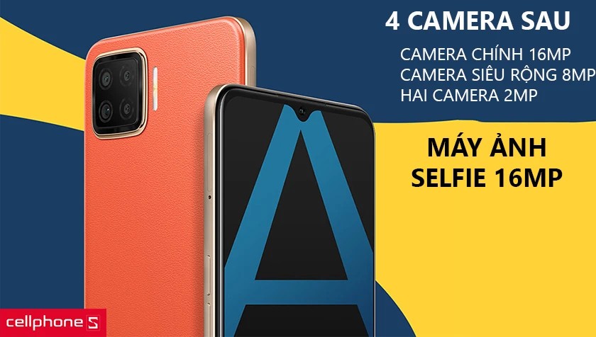 Hệ thống camera sau của Oppo A73