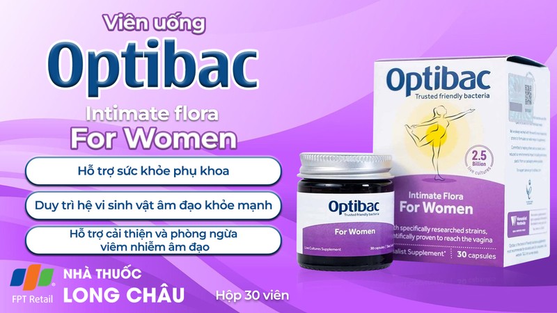Optibac men vi sinh cho phụ nữ