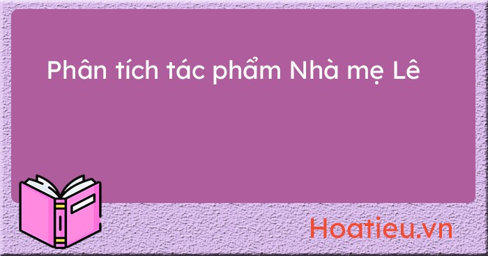 Hình ảnh minh họa về mẹ Lê tần tảo