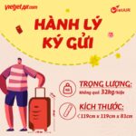 Quy định hành lý ký gửi Vietjet Air