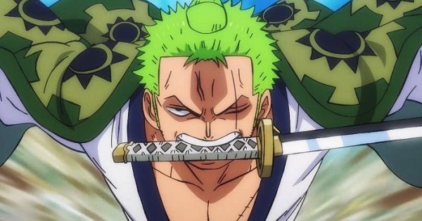 Hình ảnh Zoro và Momonosuke đang cùng nhau luyện tập tại Wano Quốc.