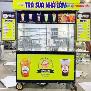 Xe bán cà phê vỉa hè thanh lý với thiết kế hiện đại