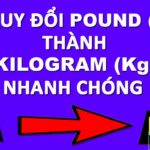 Đổi 147 pound sang kg với công thức đơn giản
