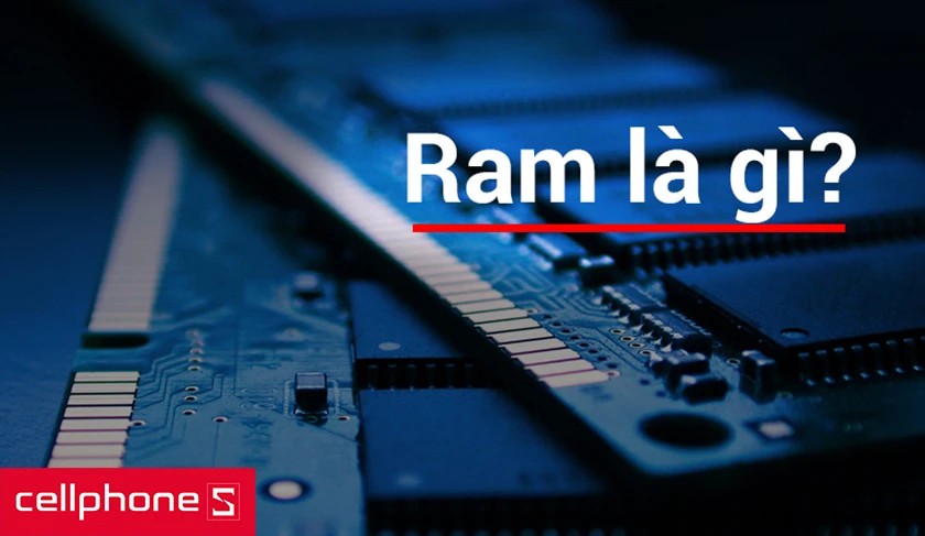 Lắp RAM mới vào khe cắm